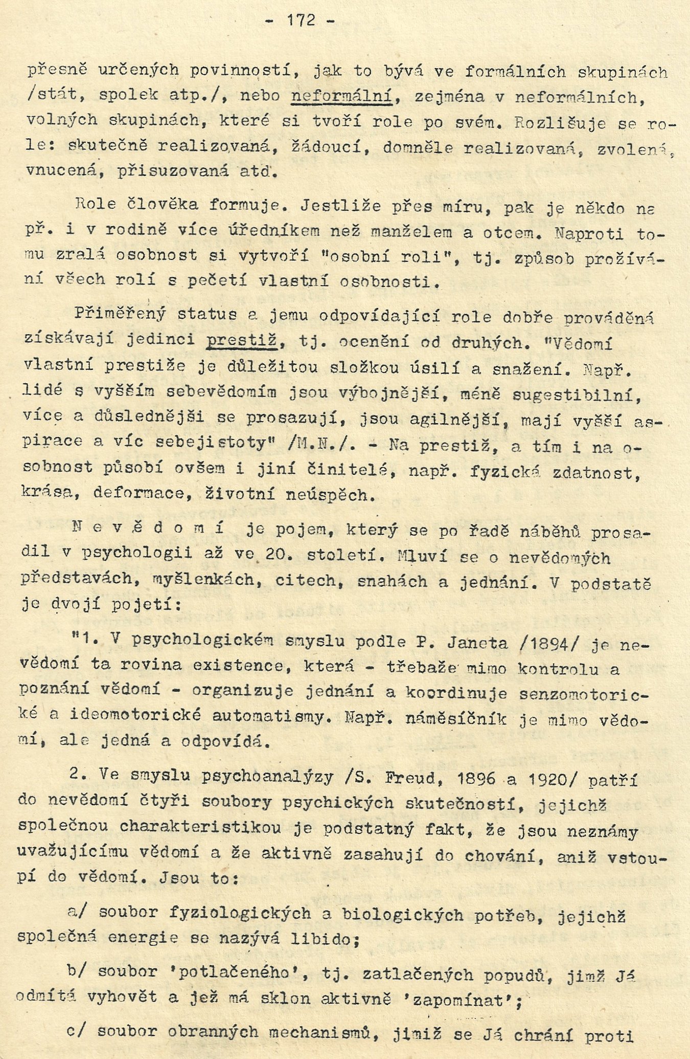 Mravouka / VI. kapitola: MRAVNÍ OSOBNOST / strana 172