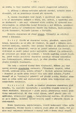 Mravouka / VI. kapitola: MRAVNÍ OSOBNOST / strana 185
