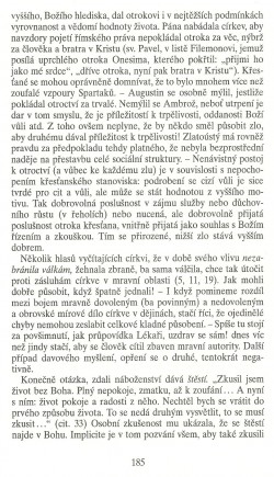 Slovo o této době / Pro et contra / strana 185