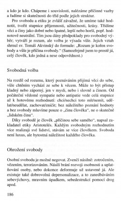 V zápasech za Boží věc / TEXTY / Křesťanská morálka a svoboda / strana 186