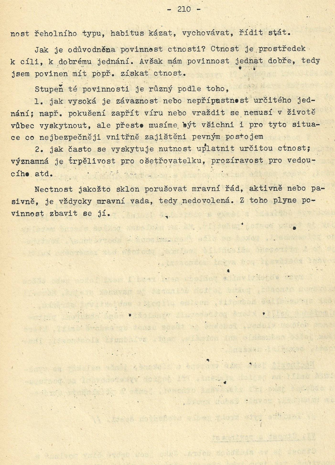 Mravouka / VI. kapitola: MRAVNÍ OSOBNOST / strana 210