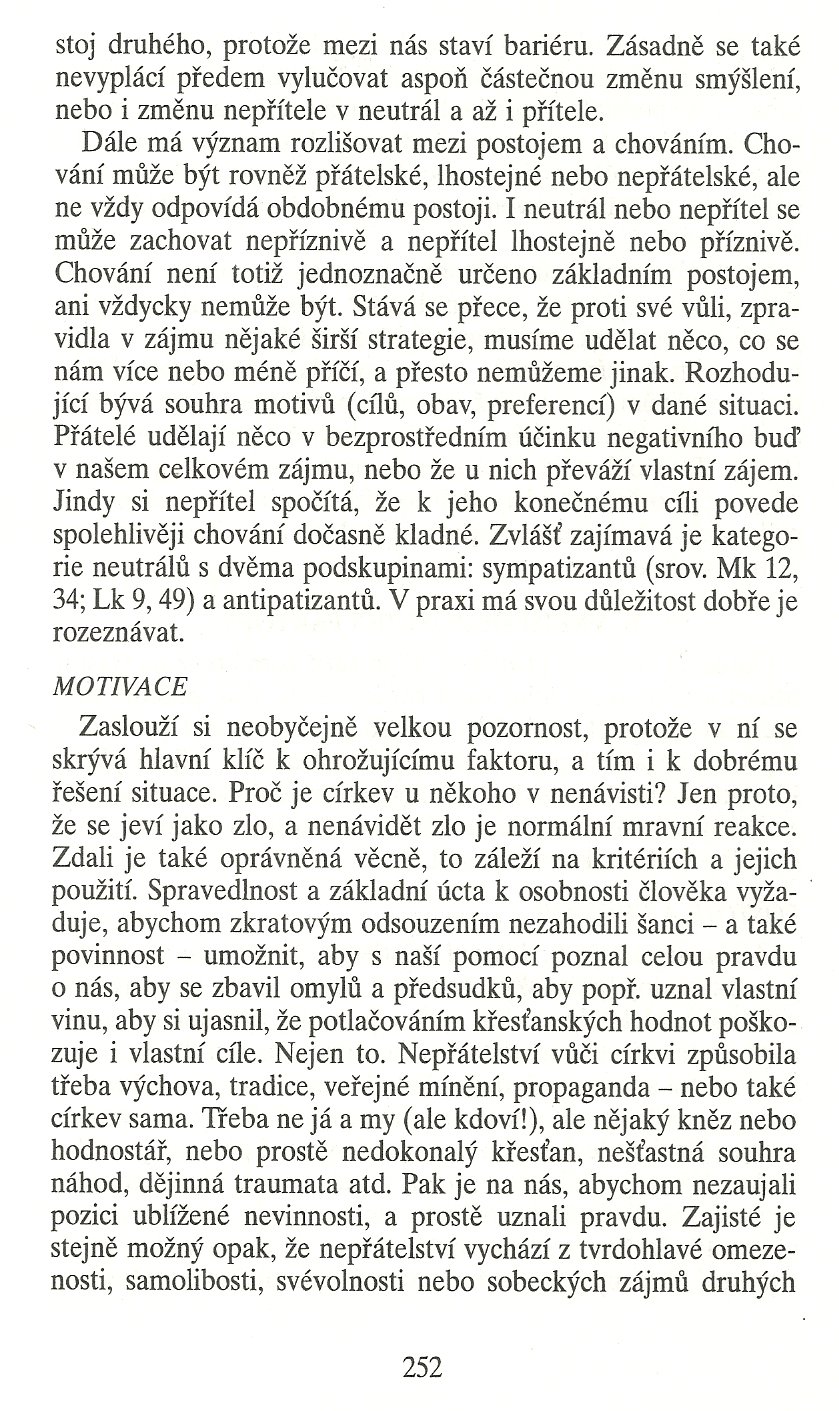 Slovo o této době / Jak církev neumírá (K teologii ohrožené církve) / strana 252