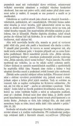 Slovo o této době / Jak církev neumírá (K teologii ohrožené církve) / strana 271